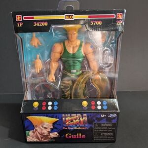 Jada Action Figure 6″ Guile Ultra Street Fighter II: The Final Challengers New